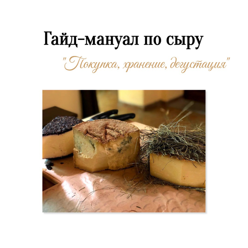 Гайд-мануал по сыру "Покупка, хранение, дегустация"